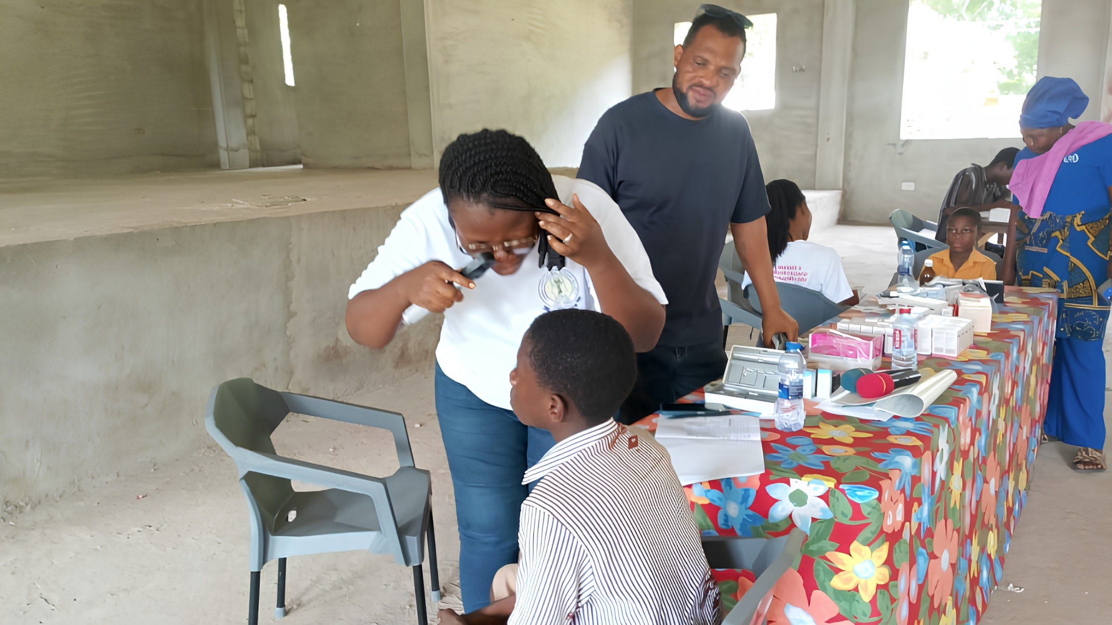 CCAG organises free eye screening for Adaklu Kodzobi